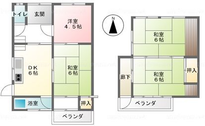 高松市内の賃貸物件写真